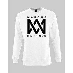 Marcus & Martinus Ανδρικό Φούτερ Λευκό M&MS