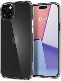 Spigen Air Skin Hybrid Back Cover Crystal Clear (iPhone 15 Plus)