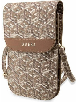 Guess Handbag GUWBHGCFSEW brown/brown GCube Stripe