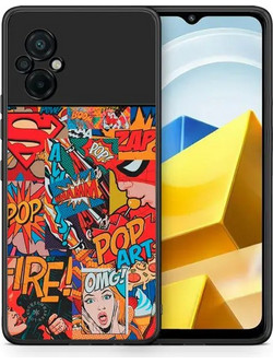 Comic Art - Poco M5 / Redmi Note 11E Case With Ring Holder