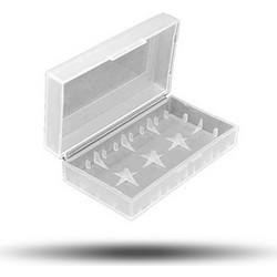 Battery Case Clear for 18650 - Hotcig