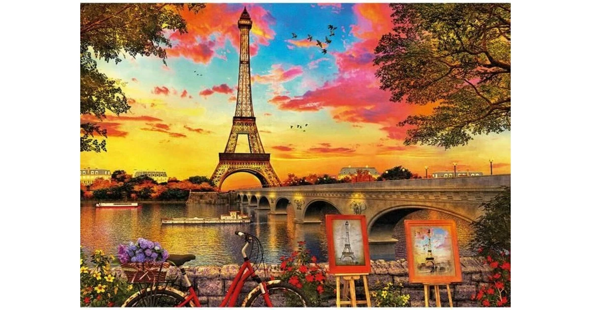 Educa Sunset In Paris 3000pcs
