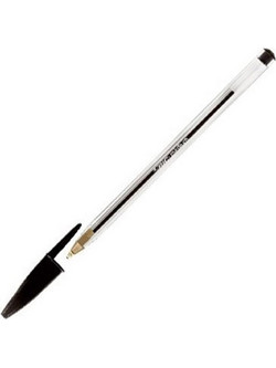 BIC Cristal Στυλό Διαρκείας 1mm Μαύρο