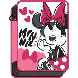 Gim Minnie Bow Κασετίνα Γεμάτη με 2 Θήκες Ροζ 340-36100