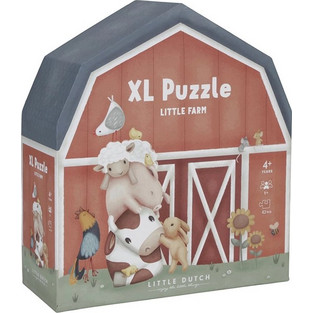 Παιδικό Puzzle Little Dutch Δαπέδου Little Farm 42 Κομμάτια