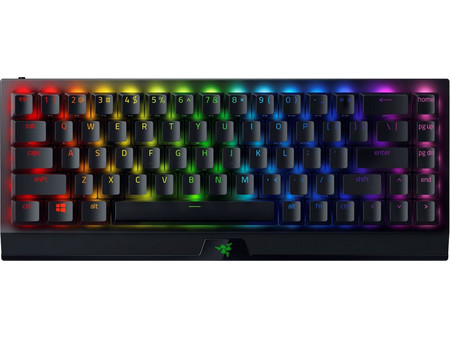 Razer BlackWidow V3 Mini Ασύρματο Μηχανικό Gaming Πληκτρολόγιο 65% με Razer Green Διακόπτες RGB Black