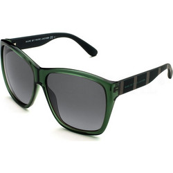 Marc Jacobs MJ331/S Y01DX Γυναικεία Γυαλιά Ηλίου Τετράγωνα Κοκάλινα Πράσινα με Μαύρο Degradee Φακό