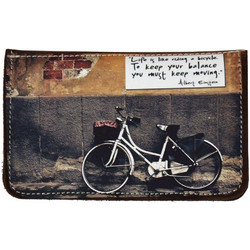 ΔΕΡΜΑΤΙΝΗ ΚΑΣΤΟΡΙΝΗ ΘΗΚΗ ΚΑΠΝΟΥ ON AND OFF BICYCLE MESSAGE
