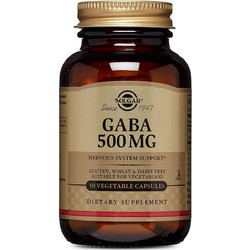 Solgar GABA 500mg 50 Κάψουλες