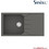 Sanitec Ultra Granite 814 Επικαθήμενος Νεροχύτης Γρανίτη Αντιστρεφόμενος Ματ Pietra 86x50cm