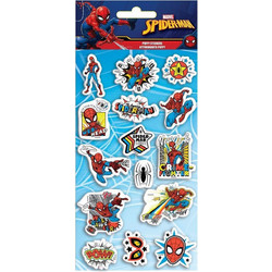 MARVEL Αυτοκόλλητα Puffy 10x22εκ Spider-Man
