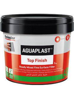 Στόκος Ακρυλικός Λευκός Λεπτόκοκκος-Aguaplast Top Finish 1kg Beissier