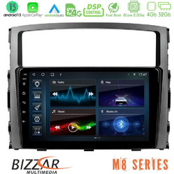 Bizzar U-M8-MT0557 Ηχοσύστημα Αυτοκινήτου με Οθόνη Αφής USB Bluetooth & GPS