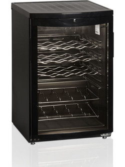TEFCOLD SC85-BLACK ΒΙΤΡΙΝΑ ΣΥΝΤΗΡΗΤΗΣ ΚΡΑΣΙΩΝ 22 ΦΙΑΛΕΣ 92ΛΤ
