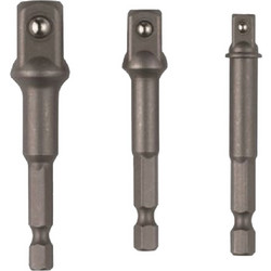 RAIDER ΑΝΤΑΠΤΟΡΕΣ ΣΕΤ 3τεμ (ΑΠΌ 1/4'' ΣΕ 1/4''3/8''1/2'') 158904