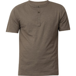 Zero BUTTONS T-SHIRT Λαδί