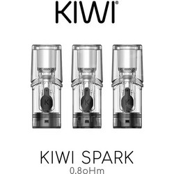 Kiwi Spark Pod Catridges 2ml 0.8 ohm (3τεμ.)