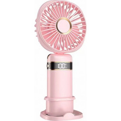 Ανεμιστηράκι Soultronic S-21 USB, 4000mAh και 5 ταχύτητες - Ροζ S-21 Pink