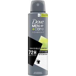 Dove Men+ Care Advanced Invisible Fresh Anti-Perspirant Ανδρικό Αποσμητικό Spray 72h 150ml
