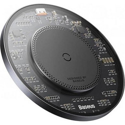 Baseus Simple 2 Ασύρματος Φορτιστής Qi Pad 15W Black