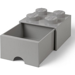 Lego Storage 4-Stud Brick Drawer Grey για 3+ Ετών