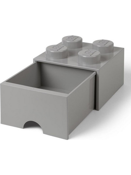 Lego Storage 4-Stud Brick Drawer Grey για 3+ Ετών