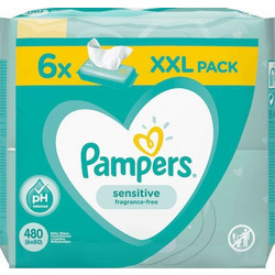 Pampers Sensitive 6x80τμχ