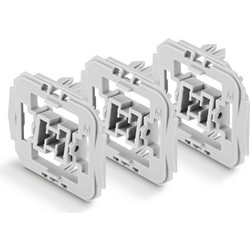 Bosch M Βάση Στήριξης Διακόπτη Smart Home Adapter 3τμχ σε Λευκό Χρώμα 8750000418