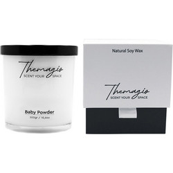 Auto GS Αρωματικό Κερί Σόγιας Themagio Baby Powder 300gr 1 Τεμάχιο 77214
