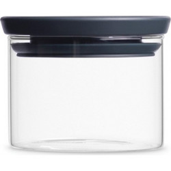 Brabantia Δοχείο Κουζίνας Γυάλινο 0,3 Lt I Dark Grey