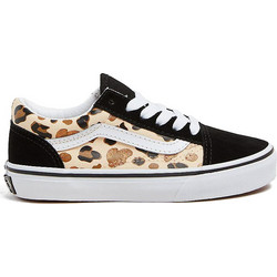 Vans Old Skool Παιδικά Sneakers Μαύρα Μπεζ VN000CYVYS81