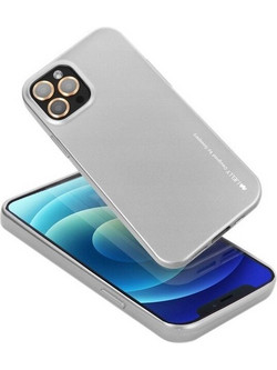 Mercury I-Jelly Back Cover Grey (iPhone 13 Pro)