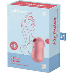 Satisfyer Cotton Candy Κλειτοριδικός Δονητής Ροζ D-231809