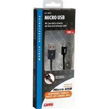Καλώδιο Φορτισης Lampa USB για MICRO USB 100cm