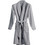 Nef-Nef Homeware Μπουρνούζι Elements Με Γιακά Unit Grey