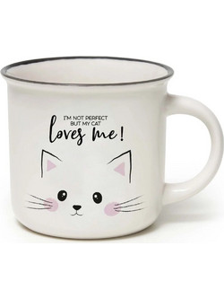 Κούπα Κεραμική Legami Cat Take A Break Λευκή 350ml CUP0014