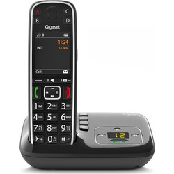 Gigaset E720A Ασύρματο Τηλέφωνο Bluetooth με Ανοιχτή Ακρόαση Μαύρο
