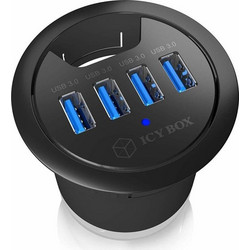RaidSonic Icy Box IB-HUB1403 USB Hub 3.0 USB-A με 4 Θύρες USB-A