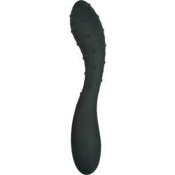 EasyToys Textured Dong Διπλό Dildo 19.3cm Μαύρο