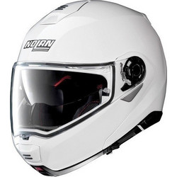 Nolan N100-5 Classic 5 Metal White Κράνος Μηχανής Flip-Up 1650gr