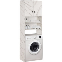 HomeMarkt Terry Κρεμαστό Ντουλάπι Μπάνιου Πλυντηρίου Ξύλινο HM9122.12