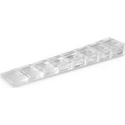 Σφήνα επίπλου Inofix 3013-0 Διάφανη 4 τεμάχια 9x21x101 mm