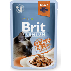 Brit Premium By Nature with Turkey Fillets in Gravy 85gr