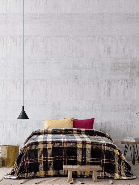 Kocoon Home Κουβέρτα Βελουτέ Υπέρδιπλη 220x240 - Olivia