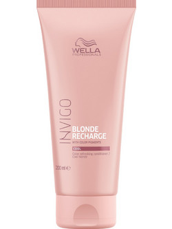Wella Professionals Invigo Blonde Recharge Cool Blonde Conditioner για Προστασία Χρώματος & Επανόρθωση για Βαμμένα Μαλλιά 200ml