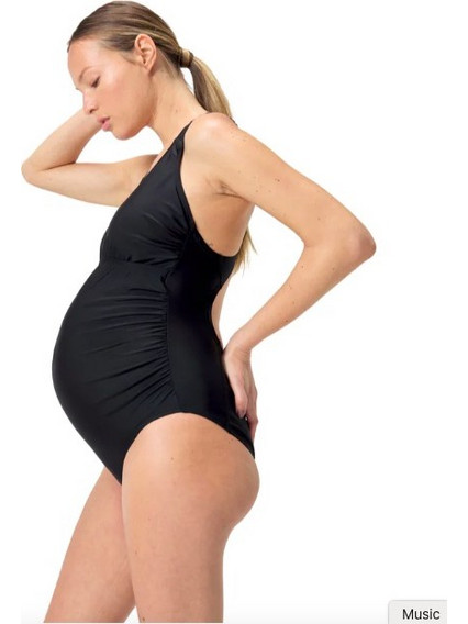 Speedo Womens Maternity Fitness 1PC Black SPEEDO black