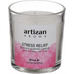 ΑΡΩΜΑΤΙΚΟ ΚΕΡΙ 120g 7,5Χ7Χ8 ΑΡΩΜΑ STRESS RELIEF