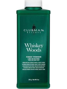 Clubman Reserve Whiskey Woods Cornstarch Powder 255gr