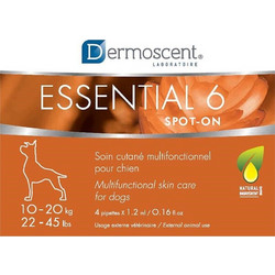 Dermoscent Essential 6 Spot-On Συμπλήρωμα Διατροφής Σκύλου 10-20kg 80gr