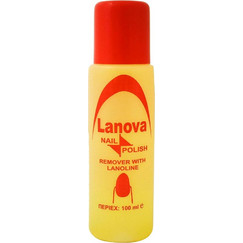 Lanova Nail Polish Remover With Lanoline - Ξεβαφτικό Νυχιών, 100ml